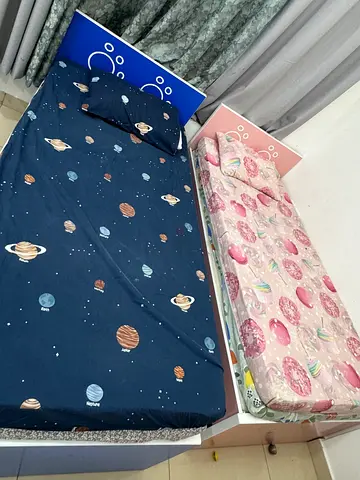 Kids Bed Set single(set of 2)