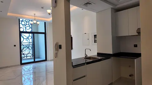 شقة بغرفة نوم واحدة | شرفة وإطلالة على المدينة | آر آر ريزيدنس دبي ساوث