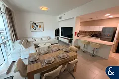 Burj View | Vacant | Furnished | Prime Layout