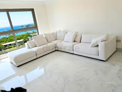 Olta modular Samoa Feather filled sofa