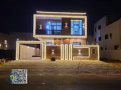 For sale: Modern villa with 7 bedrooms and roof , including registration fees, in Al Bahia. Freehold
