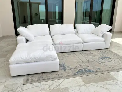 Marina home 4_peices Modular sofa with footstool