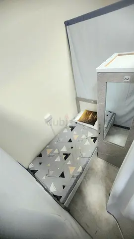 Executive Bedspace with curtains privacy available at Port Seed, Nr. Business Village  bus station