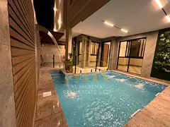 Luxury villa for sale in Al Bahia - Elegant design featuring 6 spacious bedrooms and luxurious finis