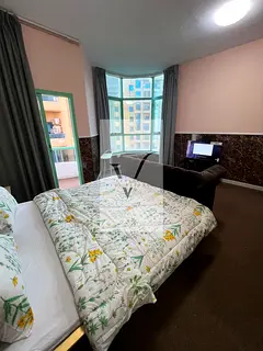 Spacious Two-Bedroom Apartment with Lake View for Sale in Al Khor Towers – Premium Finishing, Maid