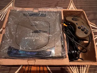 Sega saturn with 275 games