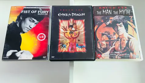 3 Bruce Lee Movie DVD’s