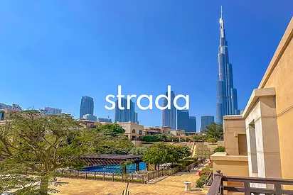 Burj view | Unfurnished | Upgraded