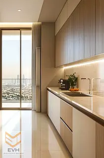 Studio Apartment | Binghatti Azure JVC | Balcony | Downtown City View