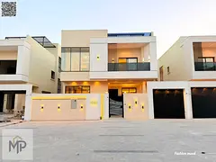 Villa for sale | ajman| al zahia area | 5 master rooms, majlis, 2 halls, maid room| freehold | negot