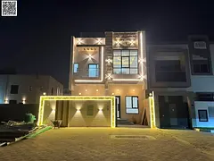 Villa for sale in Al Zahia – Ajman | Main Street | 5 Bedrooms | Roof | Registration fees included