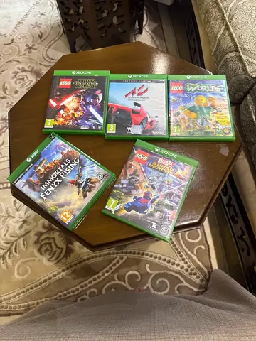 5 Xbox games for sale