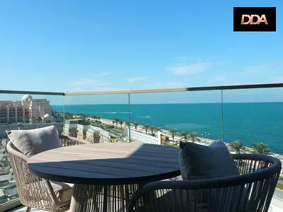 READY | PERSIAN GULF AND DUBAI VIEW | 5 MINS FROM PRIVATE BEACH