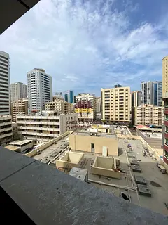 (DA) 2BR Apartment with Balcony | Free AC &amp; Parking | Al Majaz 2, Al Wahda Street | AED 47K
