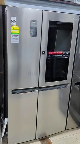 LG insta view latest model side by side refrigerator