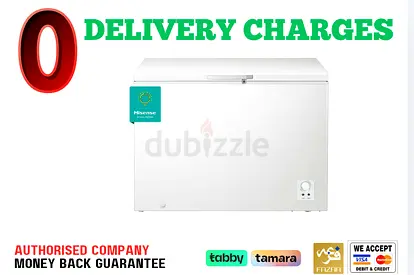 Hisense 400L Chest Freezer - 1 Year Warranty