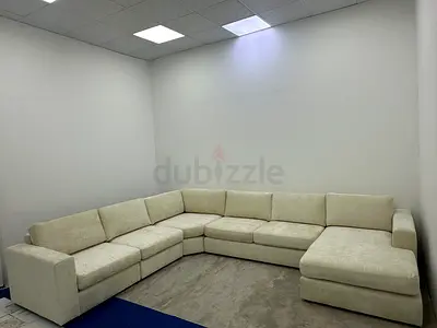 Perfect condition home centre Ushape sofa