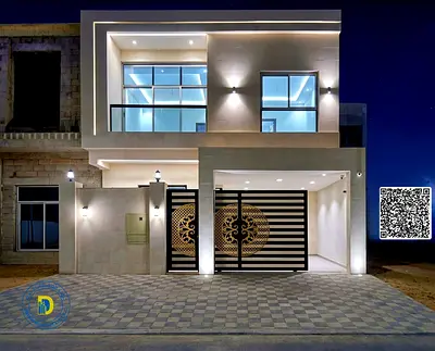 للايجار بسعر رائع تاون هاوس اول ساكن 5 غرف مع روف بالزاهية عجمان موقع مميز