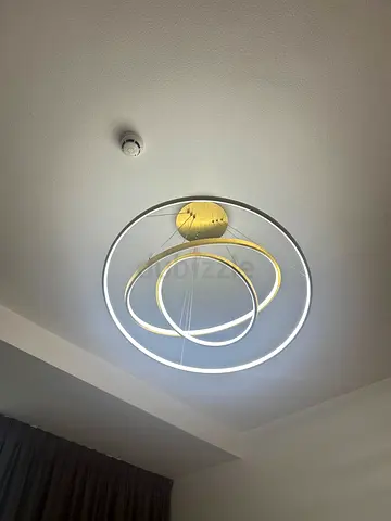 Modern LED Ring Chandelier – Stylish Ceiling Light