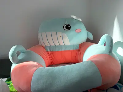 Cute Whale-Themed Baby Chair