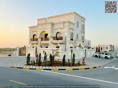 Villa for sale in a prime location opposite services and Sheikh Mohammed Bin Zayed Road.
