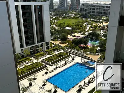 Partial park view & pool I Rented I Largest layout