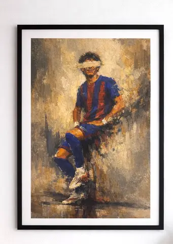 A3 Framed Art Print – لوحة فنية جاهزة بإطار أنيق
