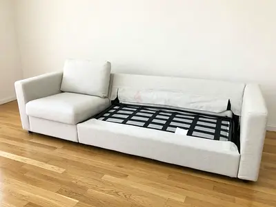 Ikea vimle 3-seater sofa bed with mattress