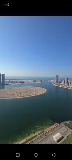 Beautiful family two bedroom apartment with sea view partially furnished in Al Taawun close to all s