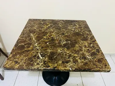 Dining table and chairs