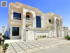 Luxury Villa for Sale in Al Helio 2 – Ajman | Palace Design | Directly Opposite the Mall | Registr