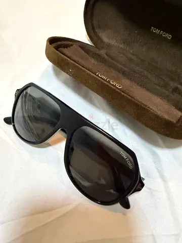 My Tom Ford black sunglasses with original case.