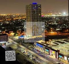 Opportunity to own a furnished bedroom with a city view in city towers+in a prime well-served locati