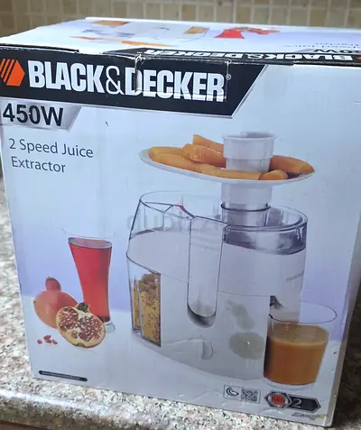 Black  Decker 2 Speed Juice Extractor - 450W