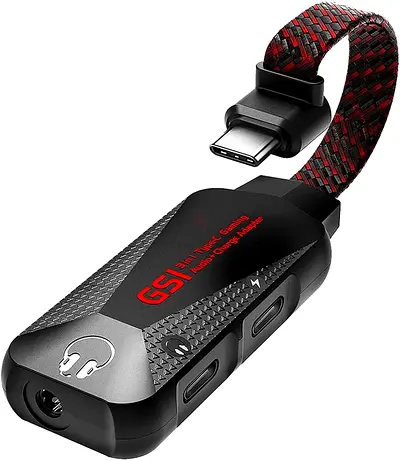 Gaming Sound Card,GS1 Chicken Game Sound Card 3 in 1 Mobile Phone