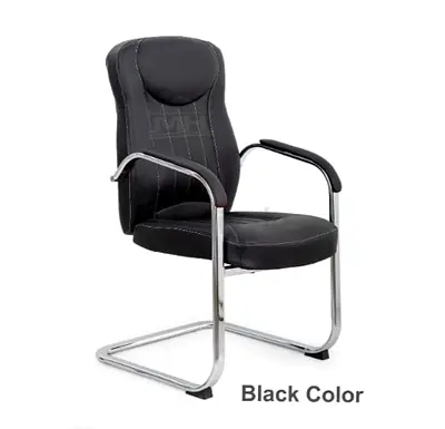 New Leather Visitors Office Chair
