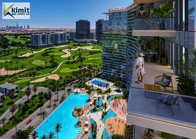 إطلالة على مجمع غولف فاخر - إعفاء من رسوم التطوير العقاري بنسبة 4% - خطة 50/50