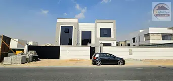 For sale, a new villa, first owner, in the Emirate of Sharjah, Hoshi area