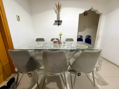 Dining table with chairs