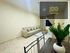 2BR + living in Al Nuaimiya, Ajman 🌟 2 baths, balcony, central AC ❄️ AED 4,300 | Bills incl. 