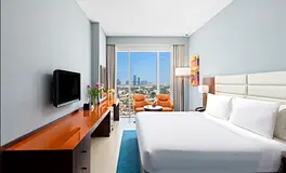 Room without Kitchen + Dewa Bill Free WIFI In Downtown  Business Bay Area - No Commission !!