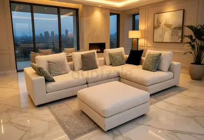 Modular marina home Sofa and footstool