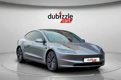 AED 2158/month | 2025 Tesla Model 3  | GCC Specs | Ref#443178