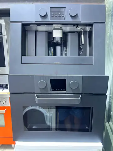 Brand new Barazza Italian brand Built in coffee machine and built in oven