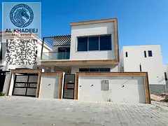 A golden opportunity to own a luxury villa with no registration fees in the Al Yasmin area, behind t