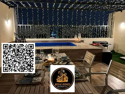عرض مميز! أرخص سعر! فيلا مفروشة بخمس غرف نوم رئيسية للإيجار السنوي مع مسبح، مساحة واسعة في موقع متميز في الزاهية.