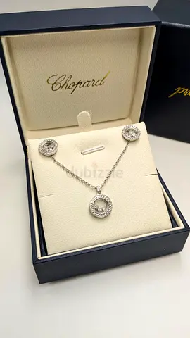 Chopard Jewelry Set with Pendant and Earrings