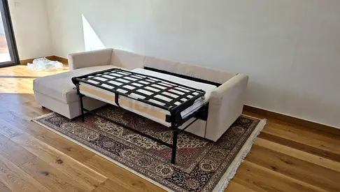 Ikea vimle L shape sofa bed with mattress