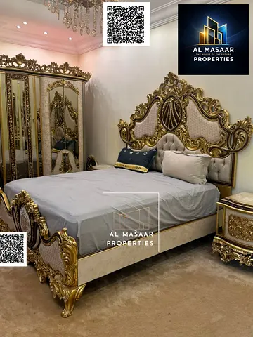 luxurious villa with Special price rooftop terrace and a fully furnished driver's room, ready for i
