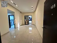 For annual rent, a two-bedroom apartment in Al Jurf 3 - 3 bathrooms - balcony - central air conditio